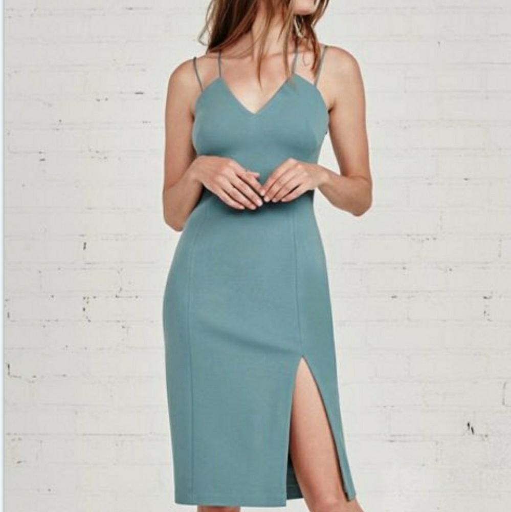 NWT Bailey/44 Midi Jade Dress Sz L